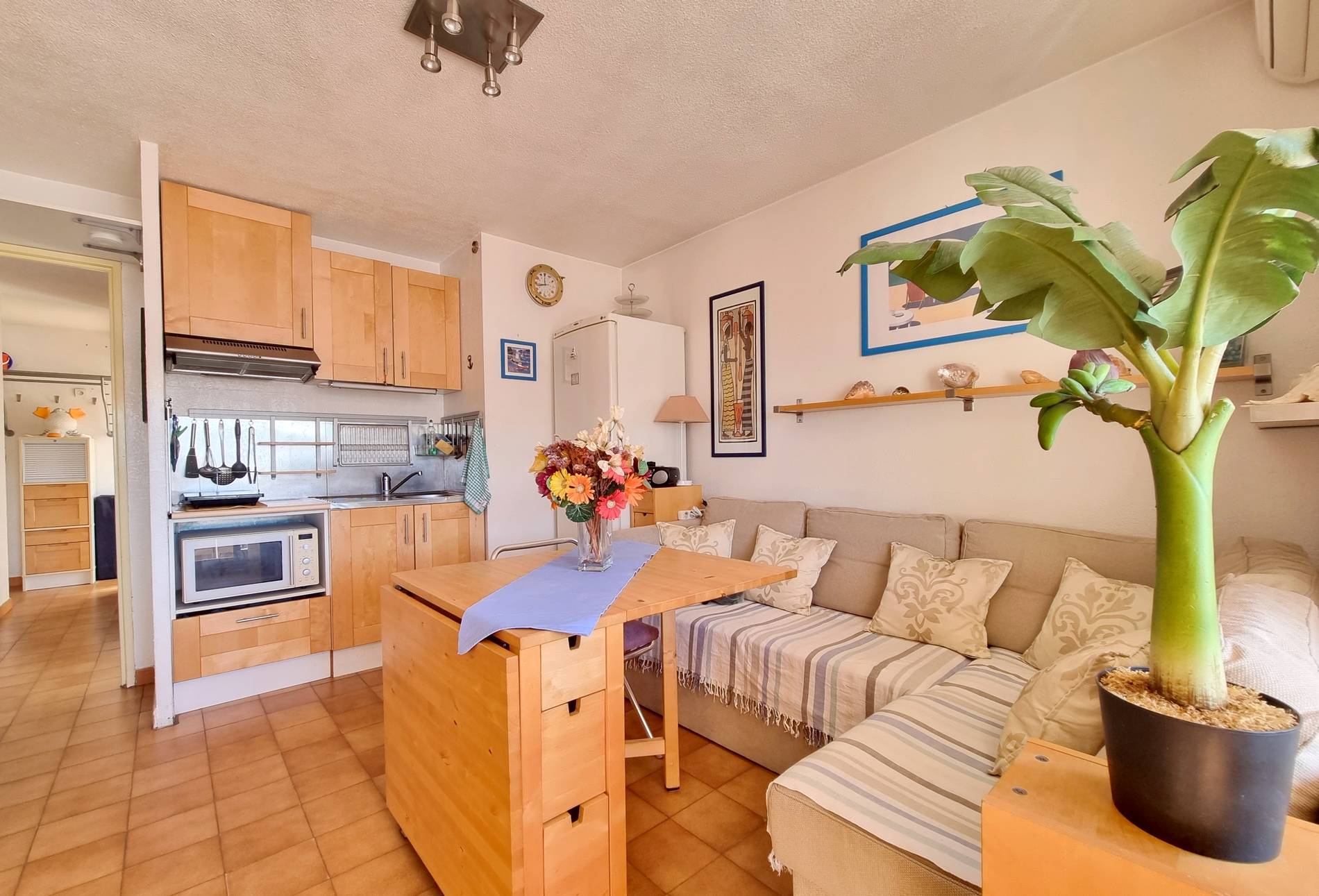 Appartement climatisé à vendre dans la résidence 