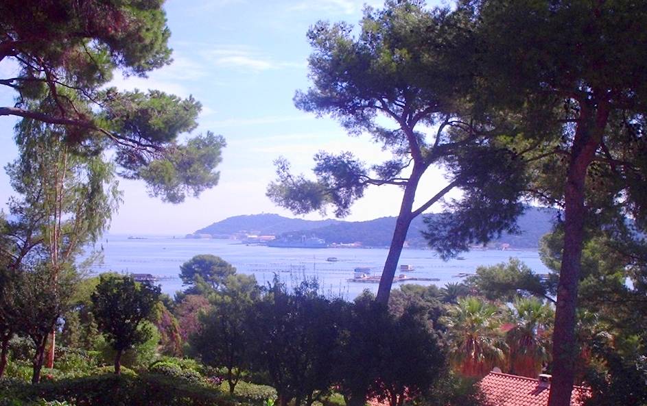 Vue Mer de la Baie du Lazaret