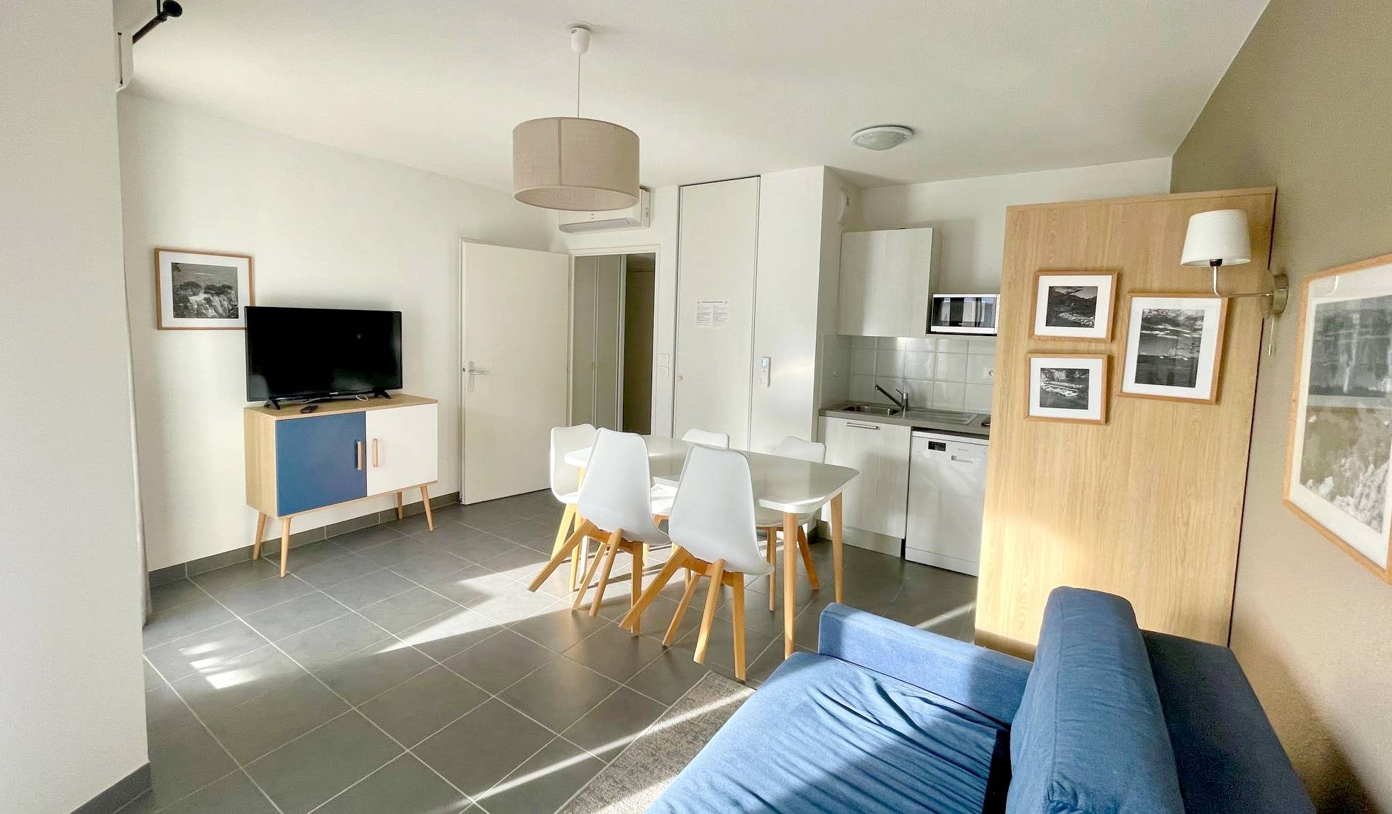 Appartement T3 avec terrasse à vendre en dispositif LMNP sur la Côte d'Azur