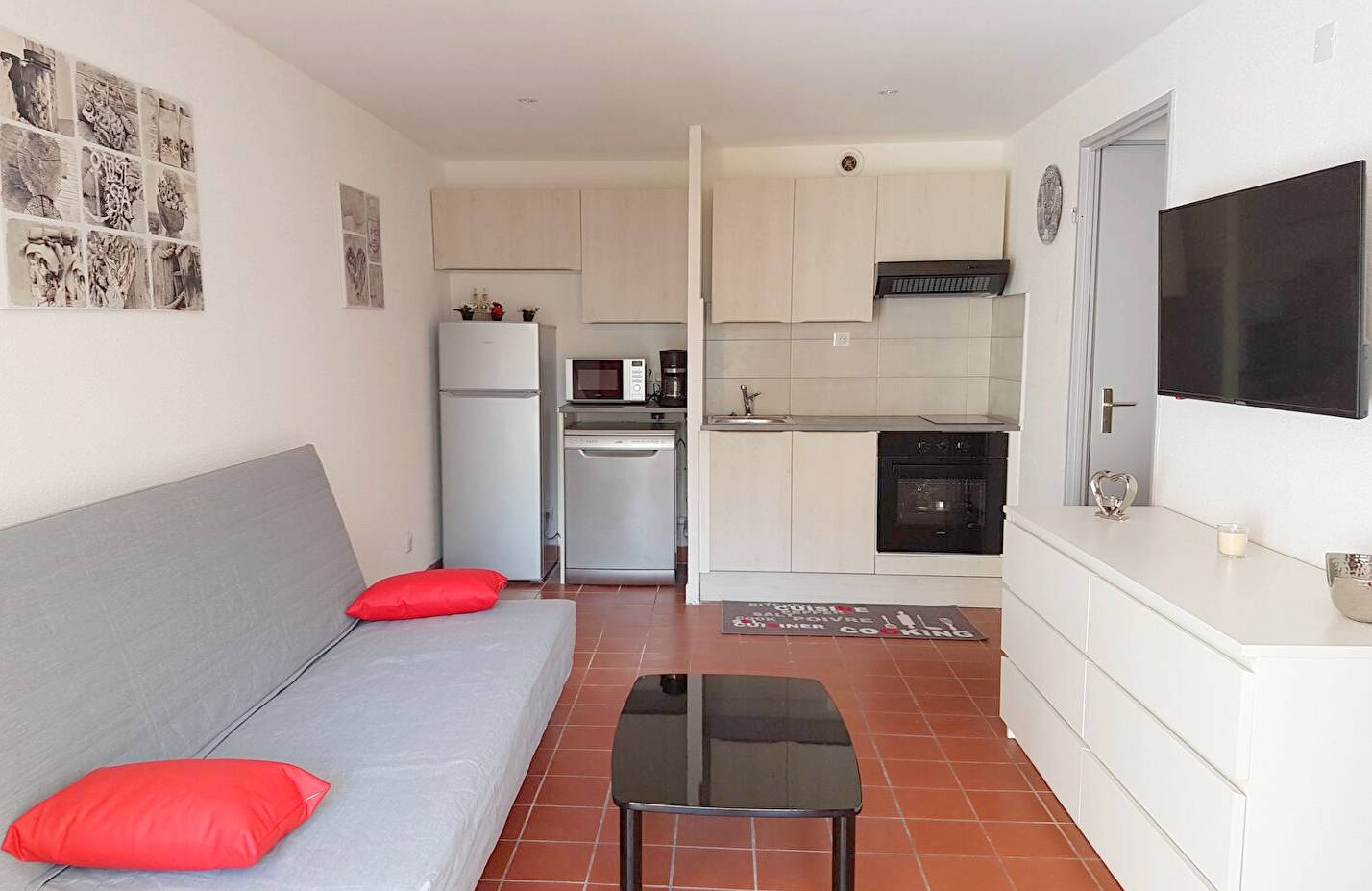 Appartement 2 pièces avec jardin à vendre dans la résidence Cap Soleil