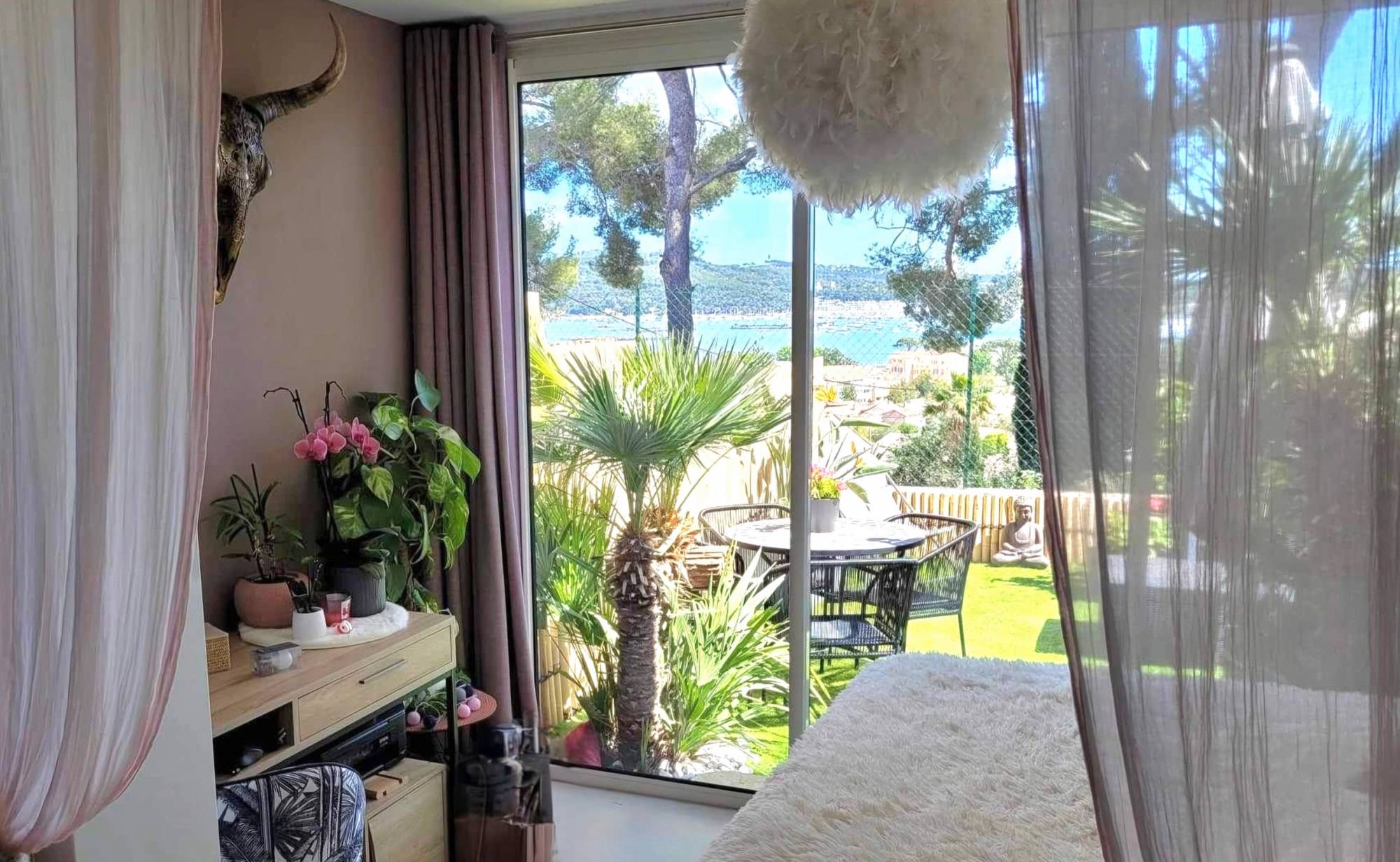 Appartement avec vue mer panoramique à vendre Chemin de l'Evescat au Fort Caire