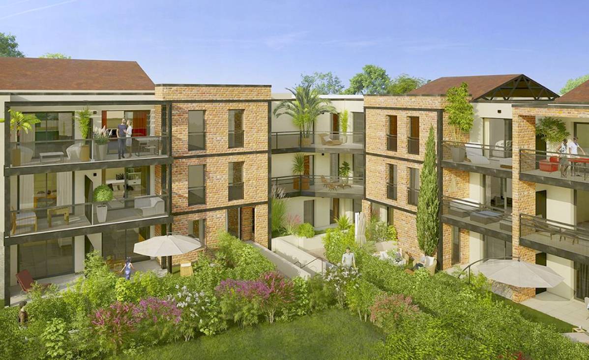 Résidence de 54 lots d'habitation en construction sur le secteur des Mouissèques
