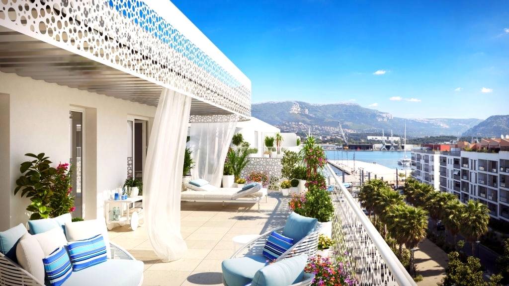 A VENDRE EN PROGRAMME NEUF UN APPARTEMENT DE TYPE 3 AVEC GARAGE A LA SEYNE-SUR-MER 83500