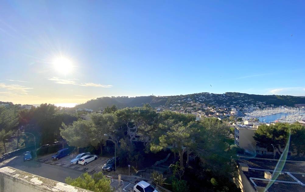 Double vue mer depuis la résidence Port Soleil