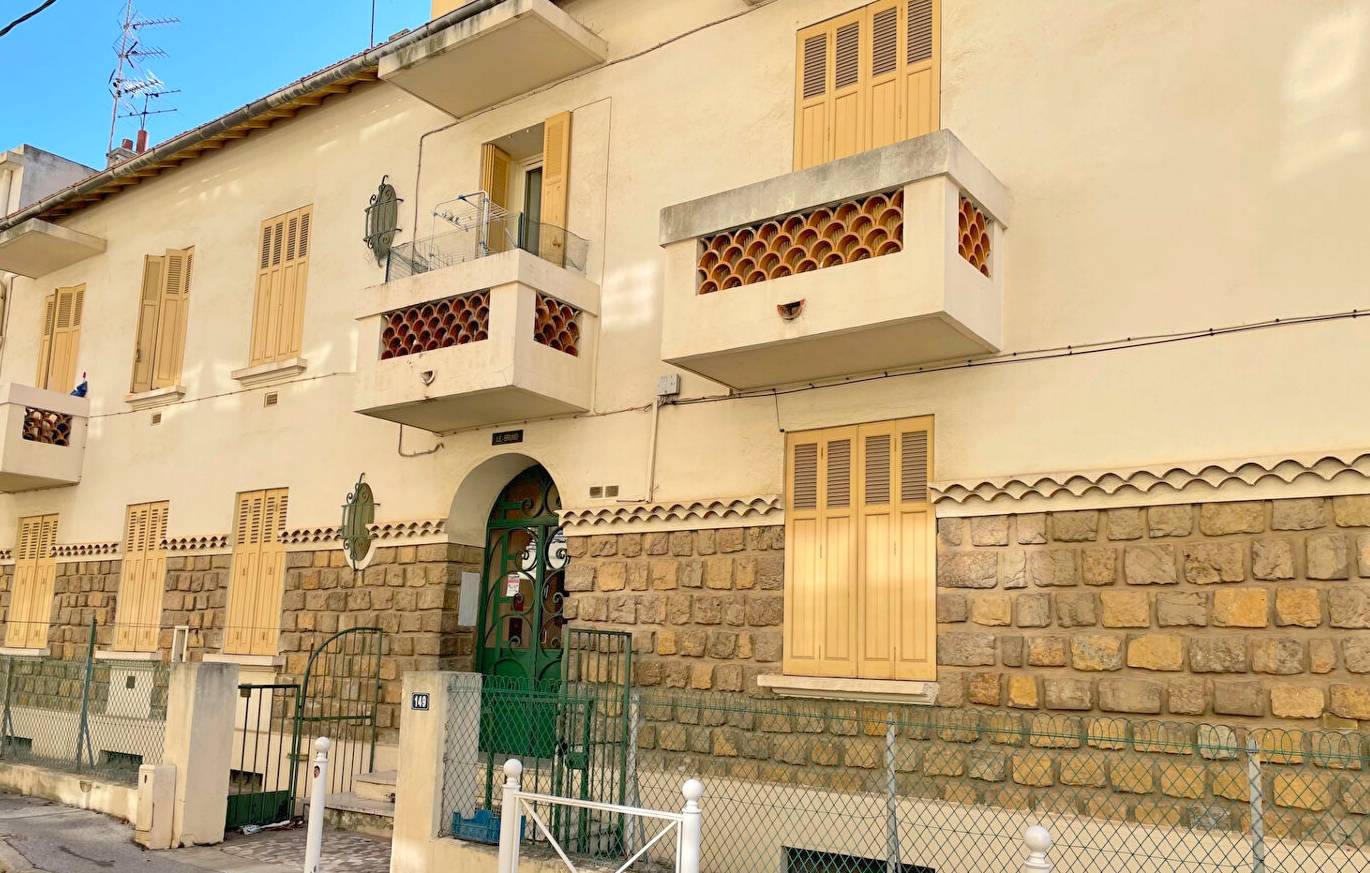 Appartement en rez-de-chaussée à vendre quartier Brunet, à Toulon
