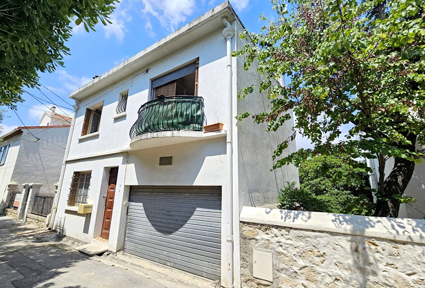 Maison individuelle avec garage à vendre quartier de la Mitre à Toulon
