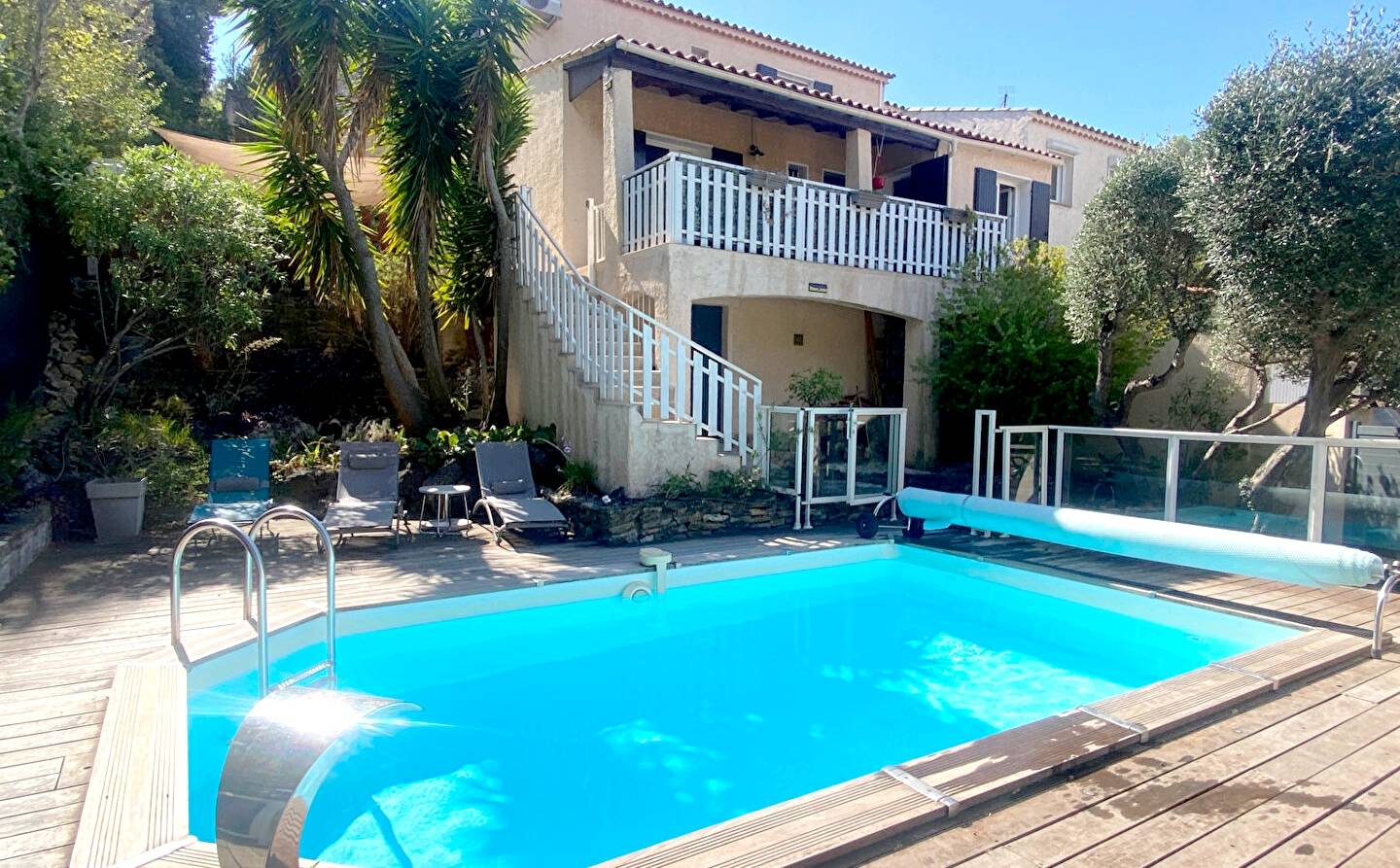 Maison 5 pièces avec piscine à vendre quartier de la Barre à Toulon