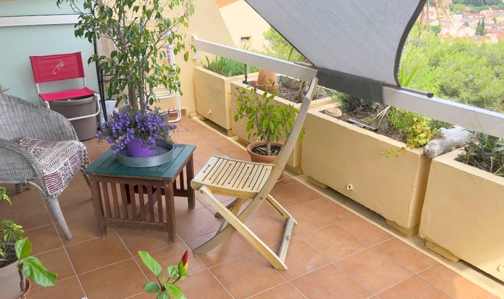 Appartement avec terrasse à vendre à Saint-Mandrier Village