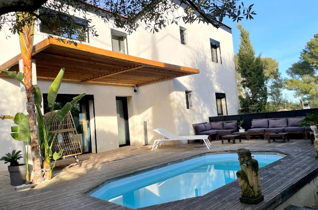 Villa de deux appartements à vendre quartier de l'Evescat à La Seyne-sur-Mer