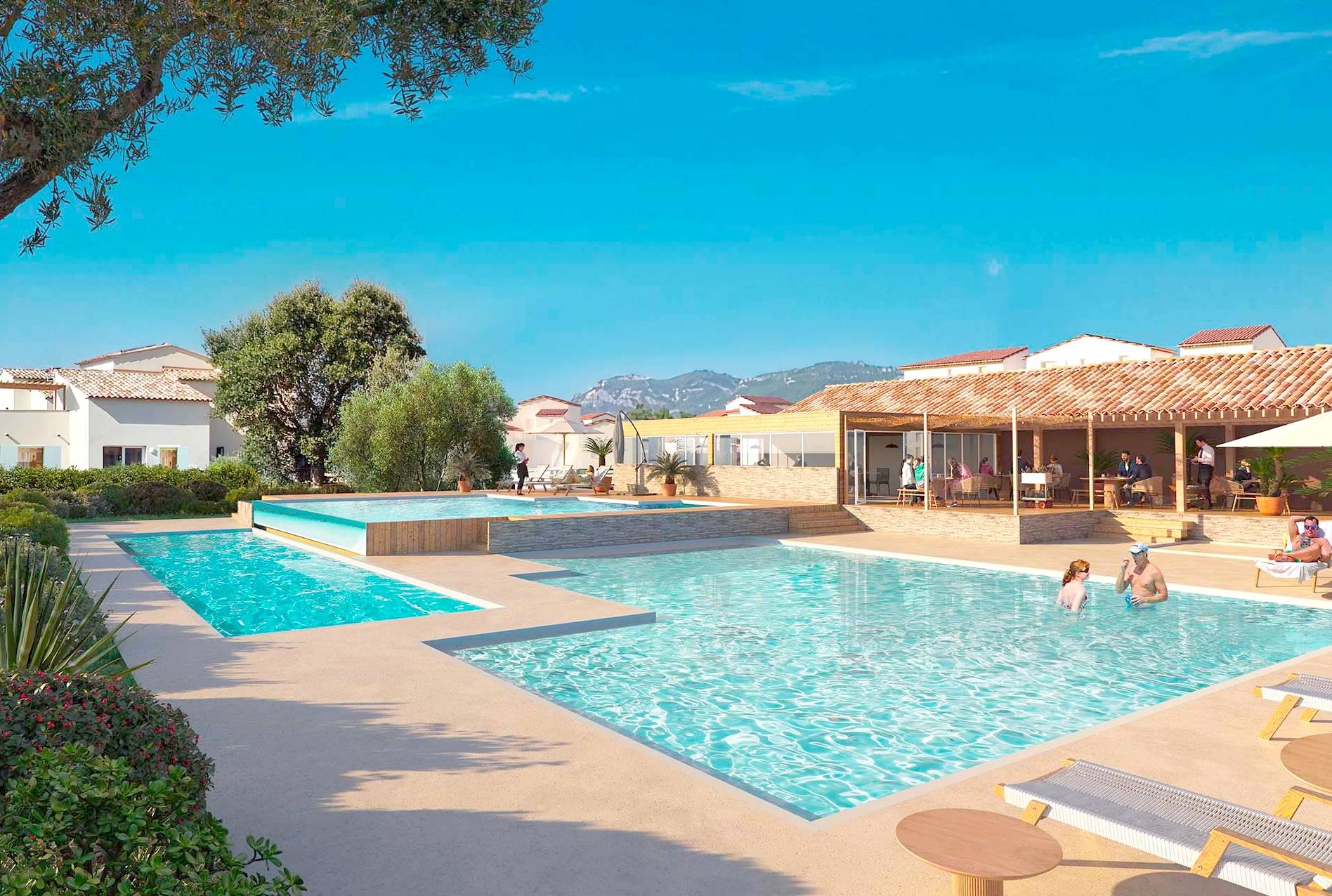 Les Hameaux de Saint-Cyprien, programme immobilier neuf à Lecci en Corse